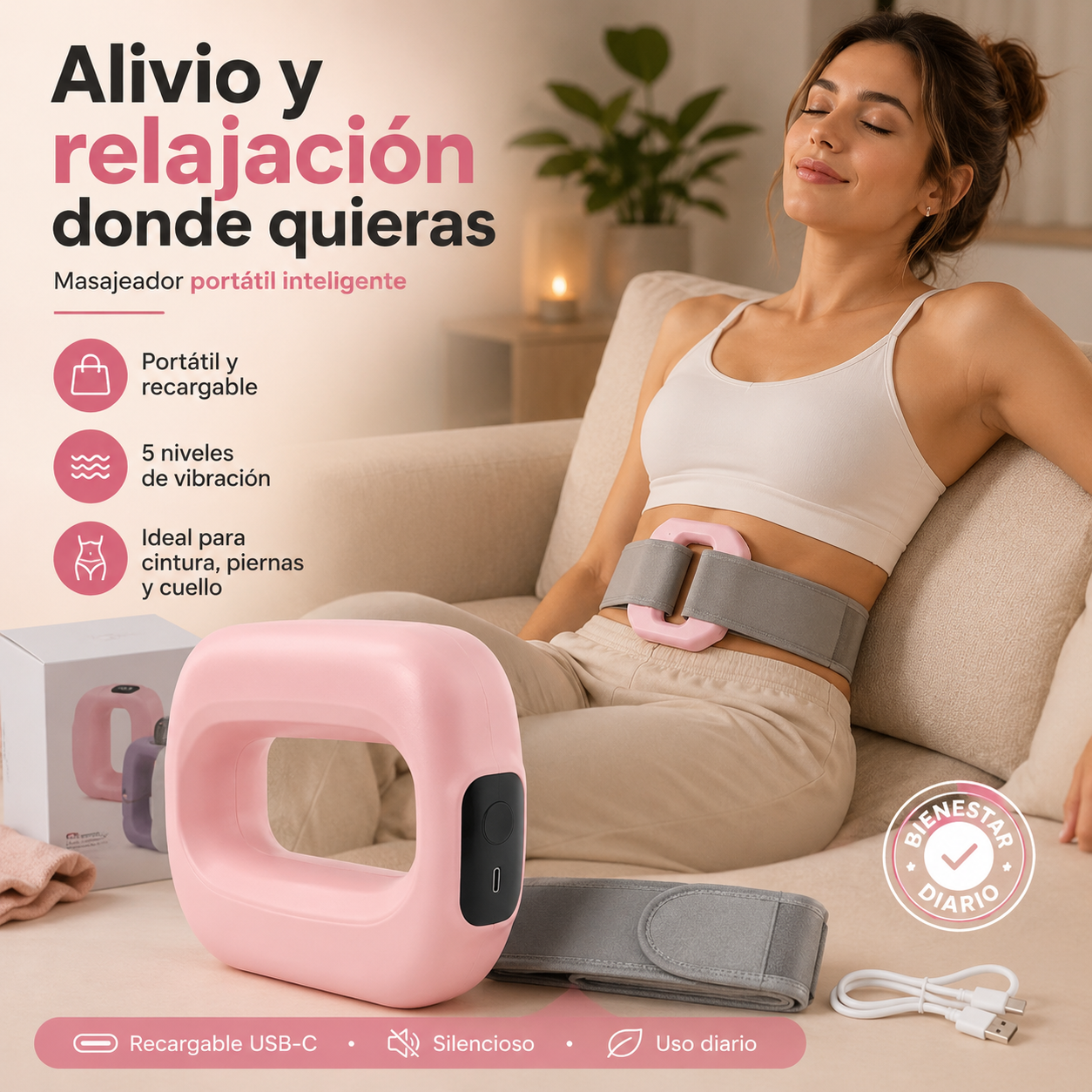 Masajeador Anillo J18a