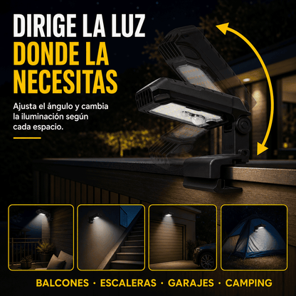Oferta Especial 3x1 en Lampara Solar con clip