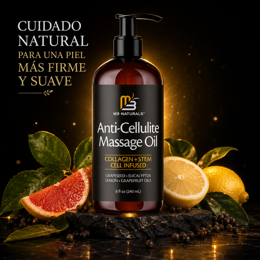 M3-NATURALS Aceite anticelulítico para masajes
