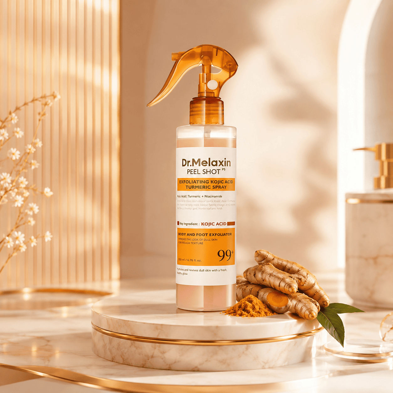 Dr.Melaxin Peel Shot™ Exfoliating Kojic Acid Turmeric Spray
