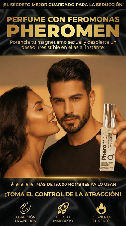 PHEROMEN - PERFUME CON FEROMONAS NATURALES CONCENTRADAS
