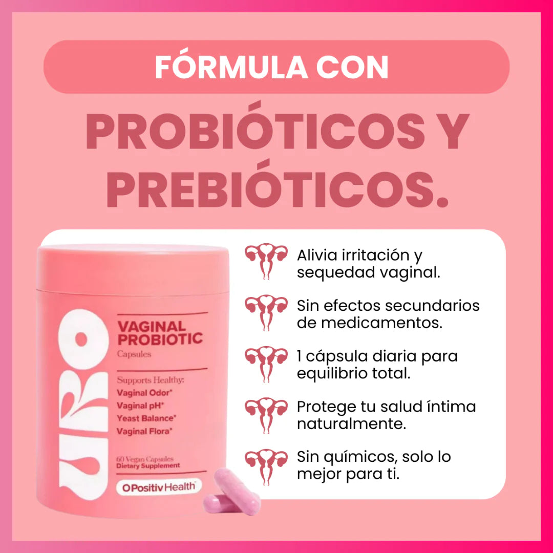 Probióticos URO™ | Equilibrio Íntimo Femenino