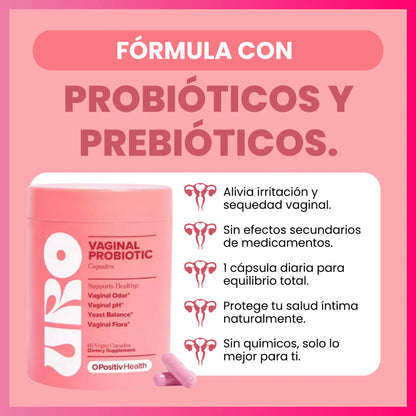 Probióticos URO™ | Equilibrio Íntimo Femenino