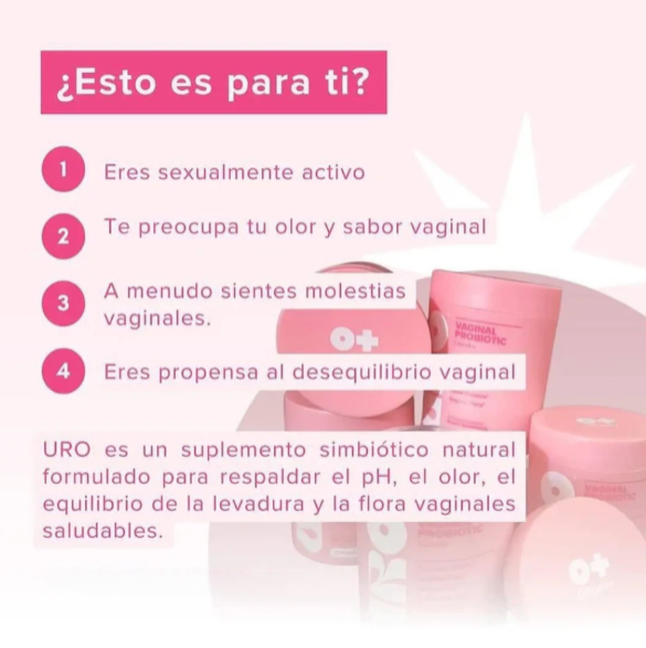 Probióticos URO™ | Equilibrio Íntimo Femenino
